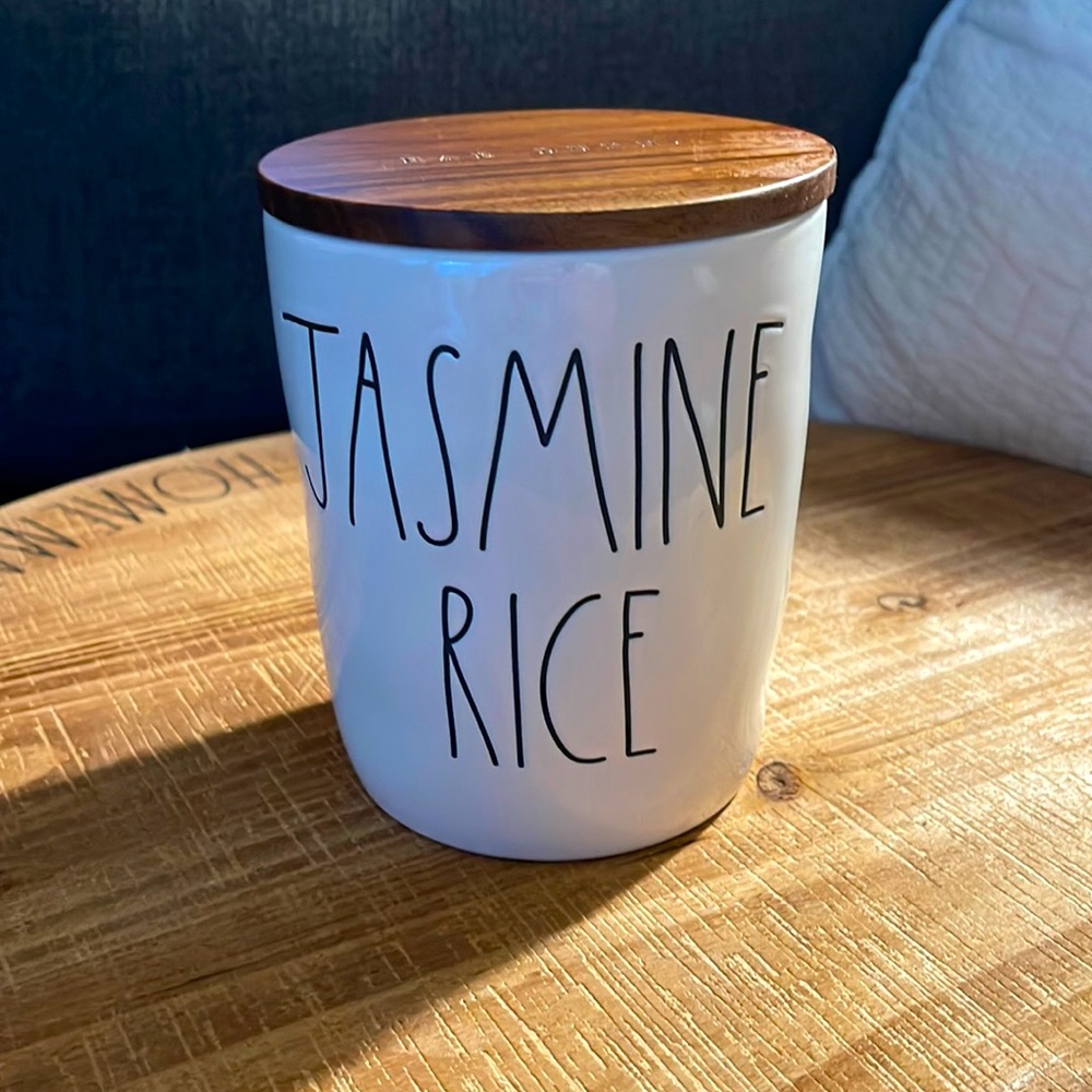 🇺🇸 Rae Dunn Jasmine Rice Cellar